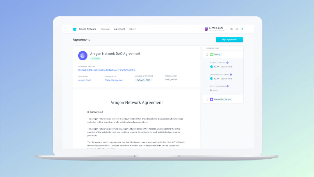 热点丨一文读懂DAO龙头Aragon（ANT）的网络设计